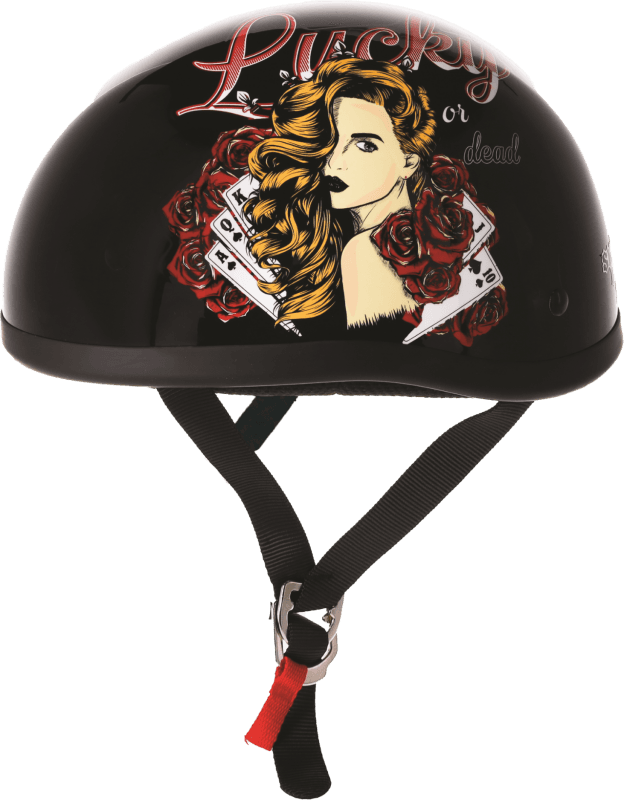 Bikers Choice Original Lucky Lady Helmet - Image 2
