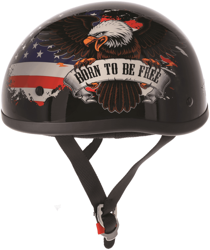 Bikers Choice Original Freedom Eagle Helmet - Image 2