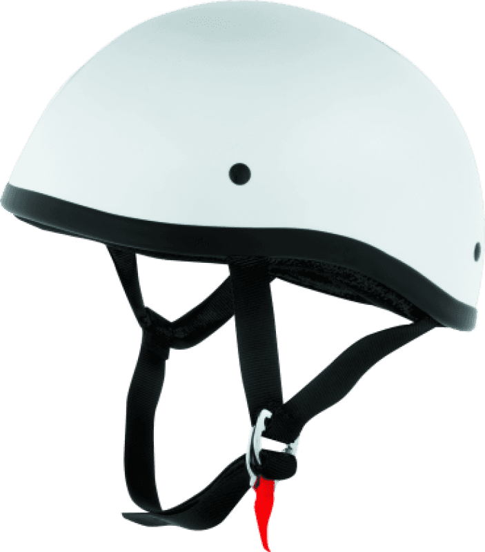 Bikers Choice Original White Helmet - Image 2